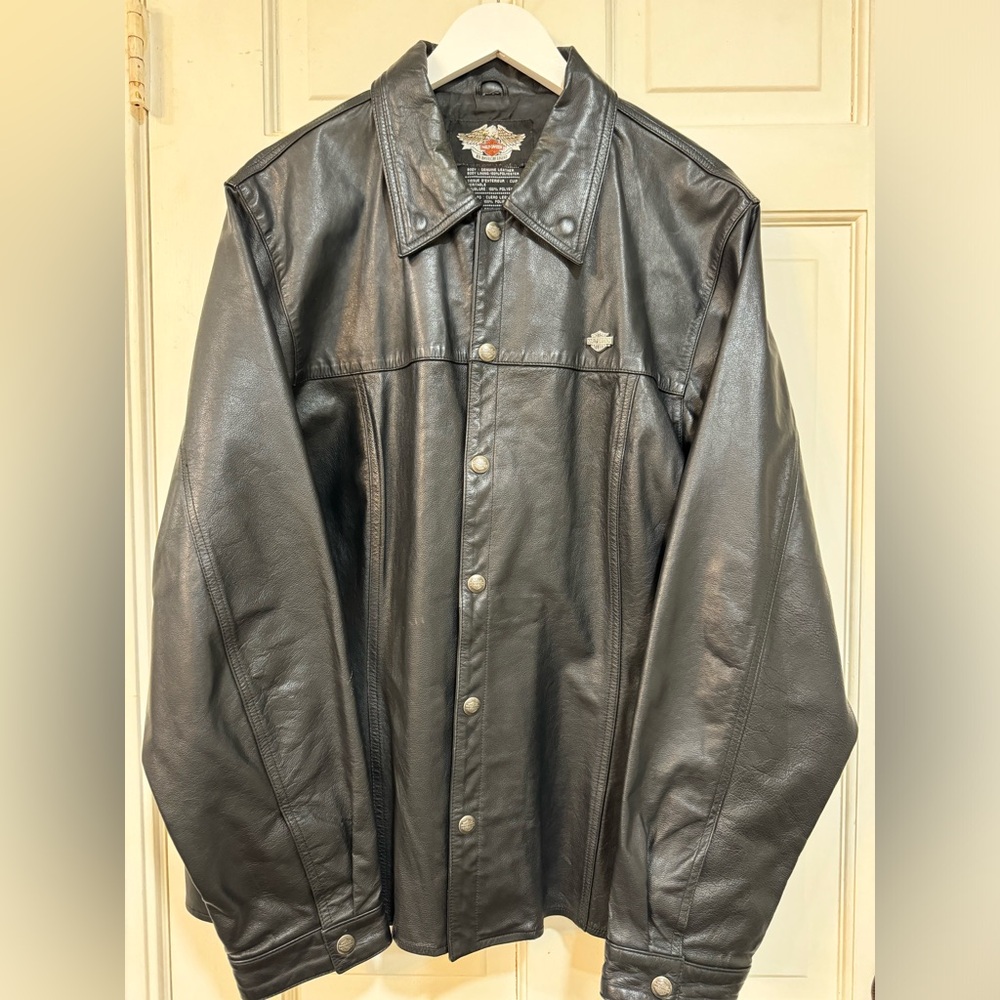 Ladies Leather Harley Davidson Jacket - Vintage-ish - circa 2006